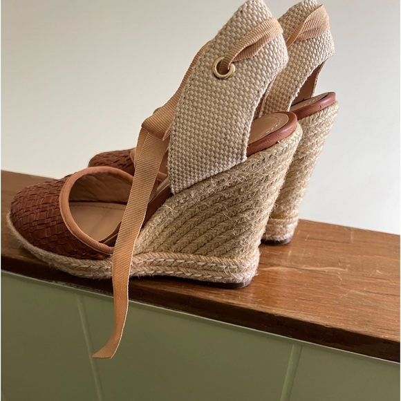 Ankle Tie Wedges - Picture 2 of 7